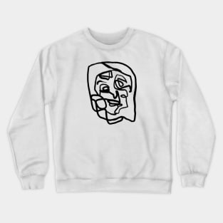 face Crewneck Sweatshirt